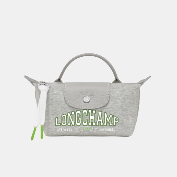 Longchamp Le Pliage Collection University Pouch Grey
