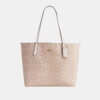 Coach City Tote Bag In Signature Canvas Sand Chalk