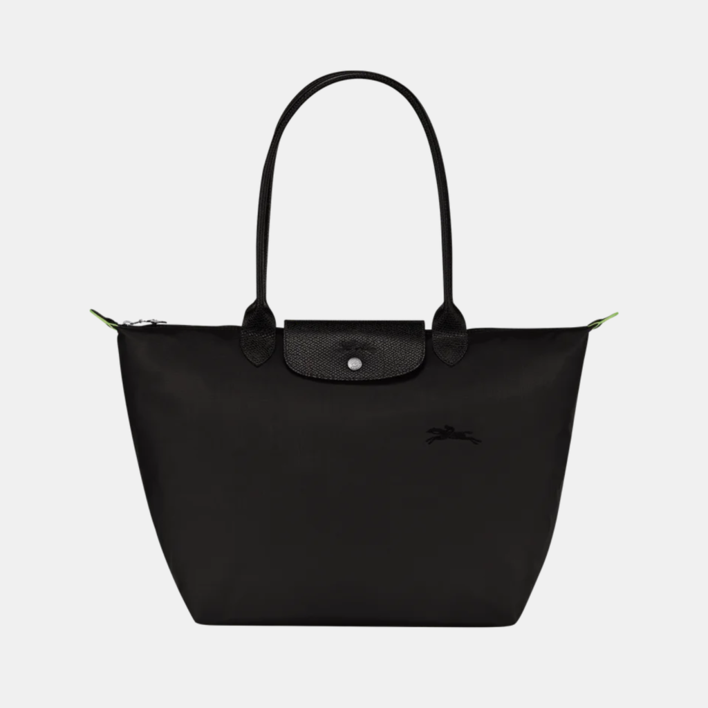 Longchamp Le Pliage Green L Tote bag Black