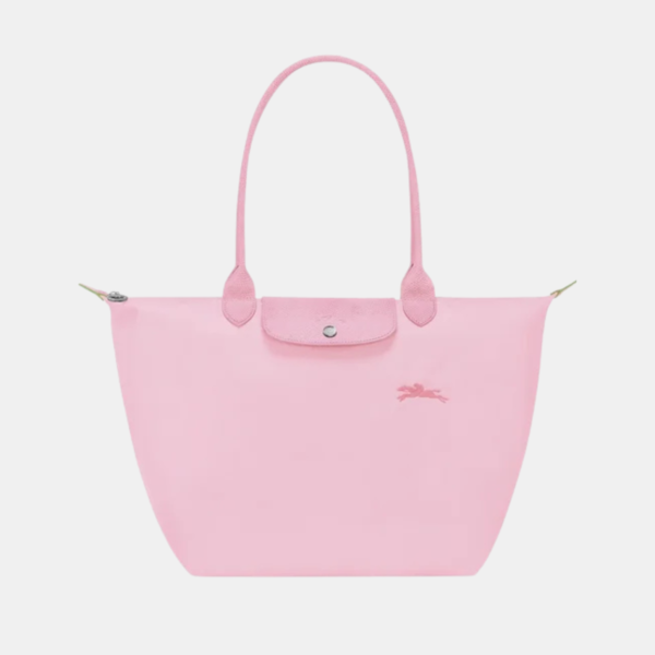 Longchamp Le Pliage Green M Tote bag Pink