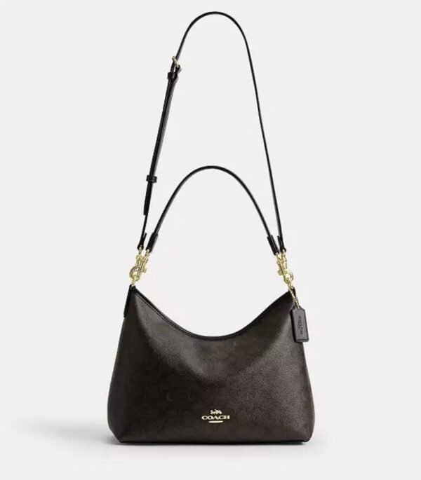 Coach Laurel Shoulder Bag In Signature Canvas