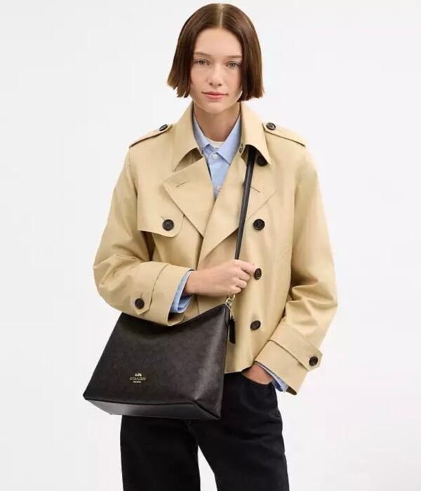Coach Laurel Shoulder Bag In Signature Canvas