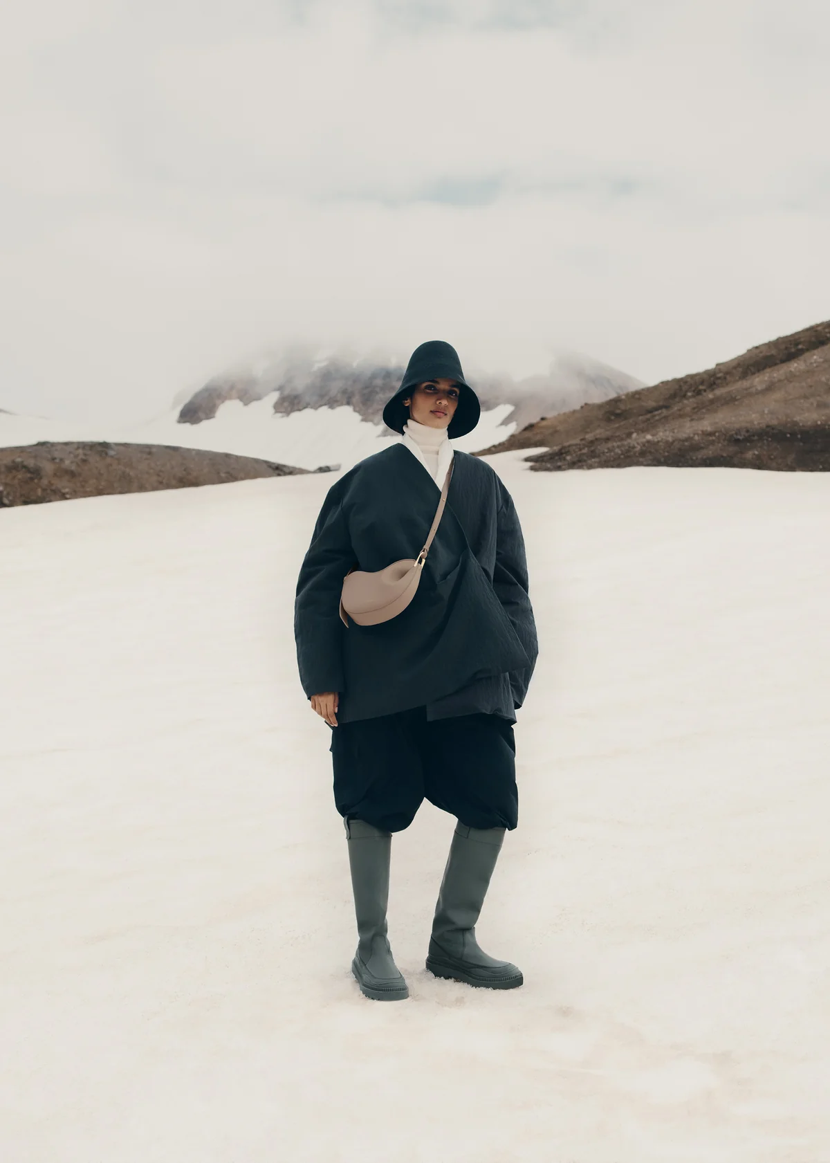 Polène Tonca Edition Textured Taupe