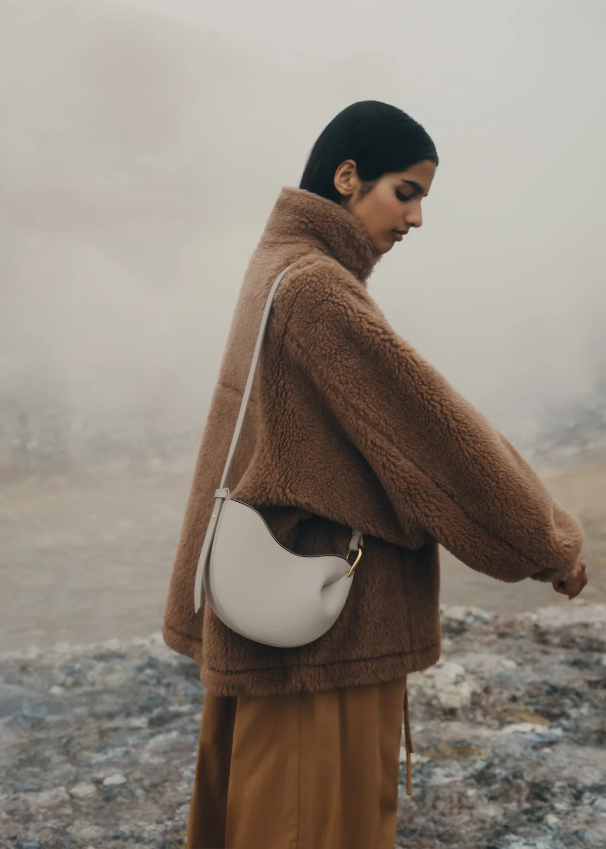 Polène Tonca Edition Textured Chalk