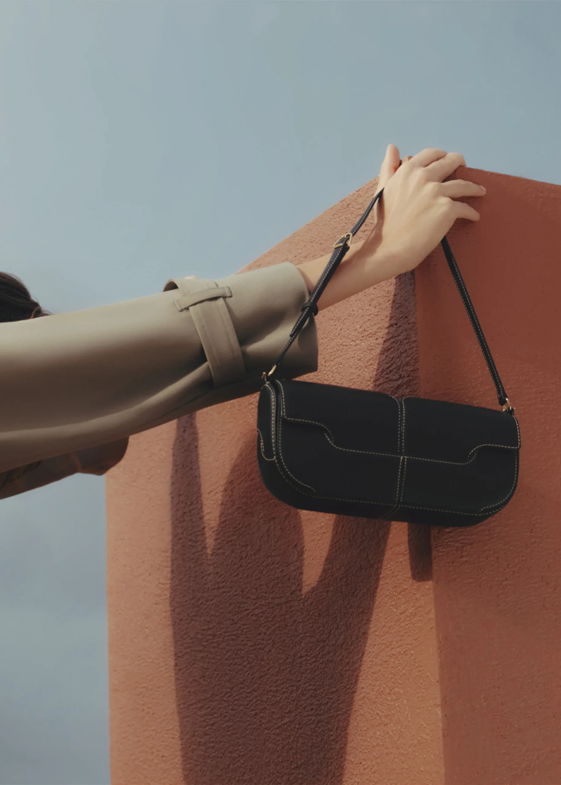 2_ce57a062-27c7-417e-9ac4-9a9e904fcd51 Polène Osmo Edition Smooth Black with Ecru Stitching