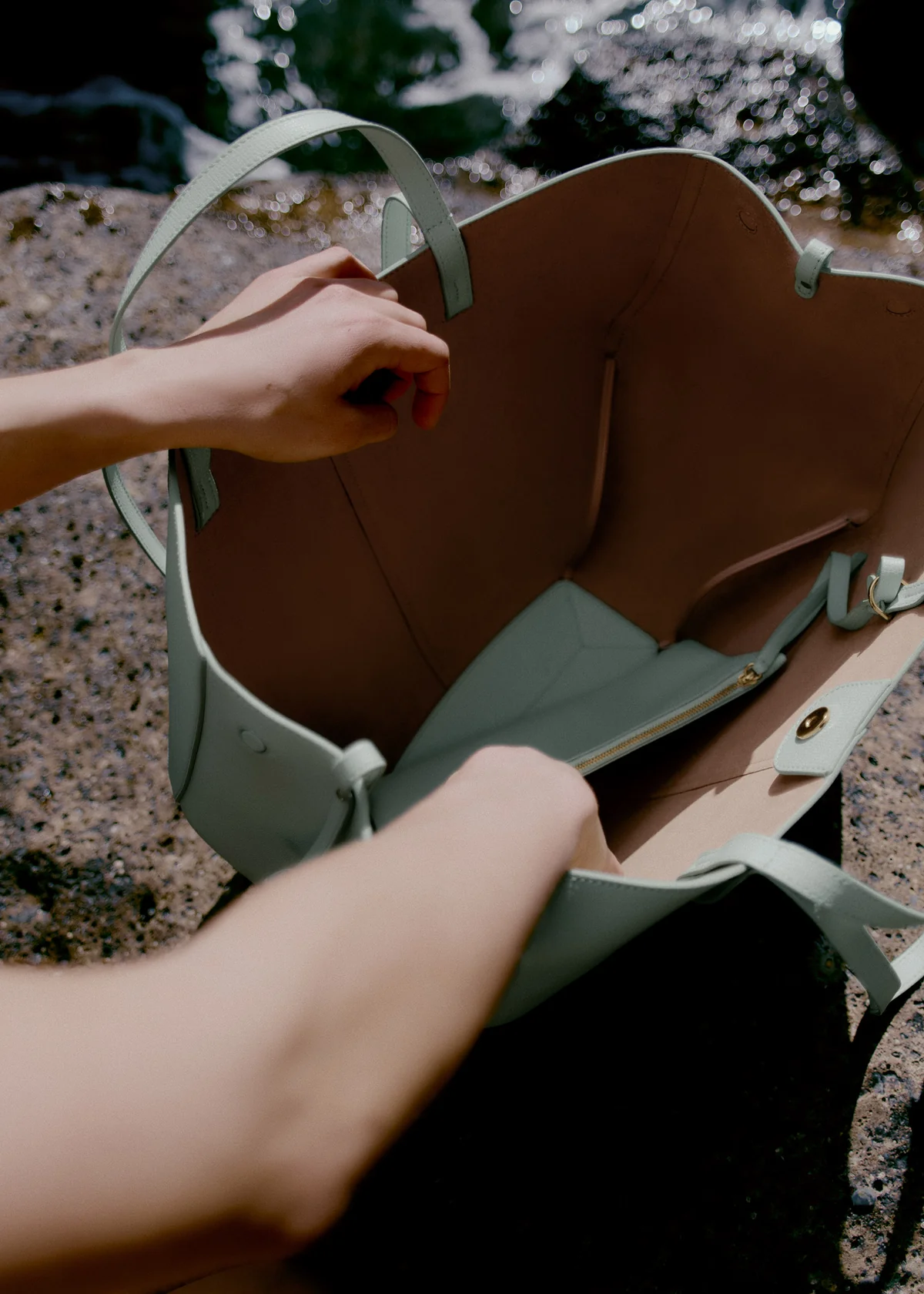 Polène Cyme Edition Textured Sea Foam