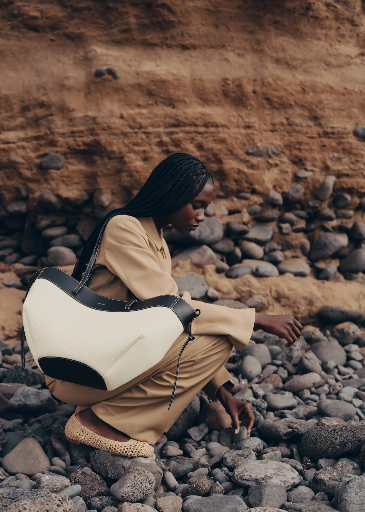 Polène Cyme Edition Black Canvas