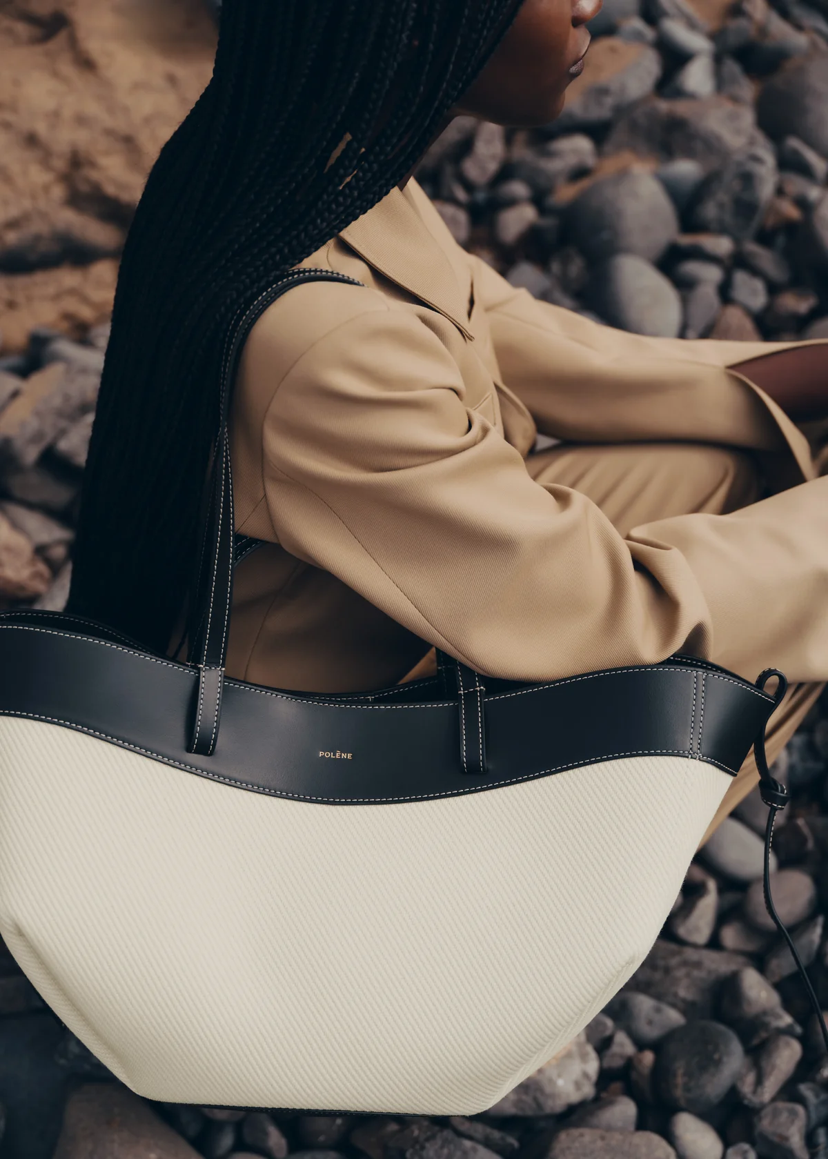 Polène Cyme Edition Black Canvas