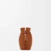 LOEWE Mini Flamenco clutch in nappa calfskin - Squirrel