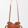 LOEWE Mini Flamenco clutch in nappa calfskin - Squirrel