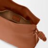 LOEWE Mini Flamenco clutch in nappa calfskin - Squirrel