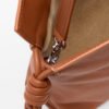 LOEWE Mini Flamenco clutch in nappa calfskin - Squirrel