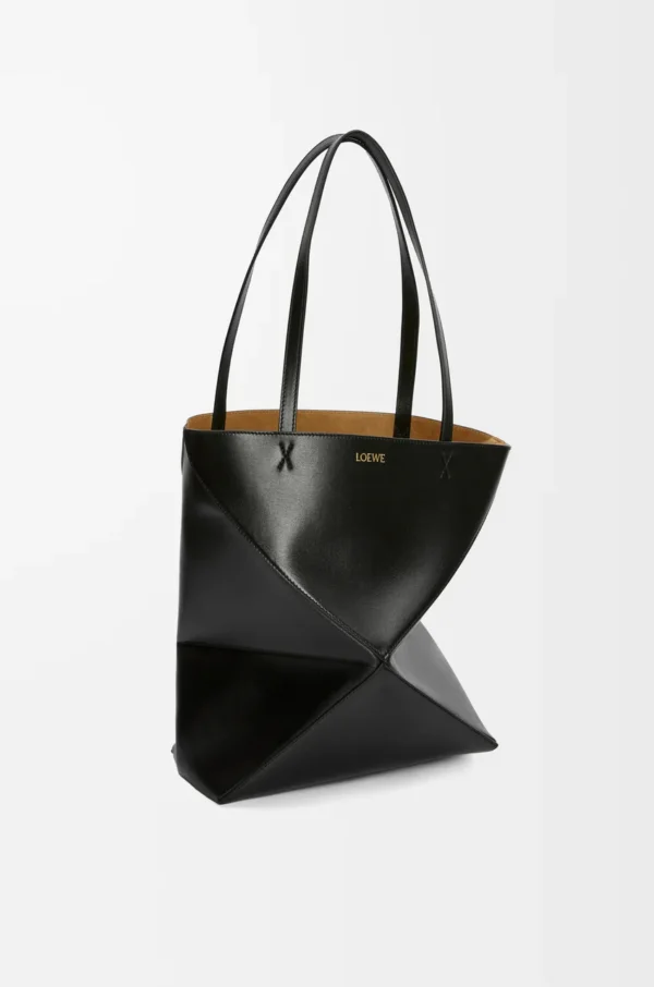 LOEWE Puzzle Fold Tote Medium bag - Black