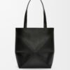 LOEWE Puzzle Fold Tote Medium bag - Black