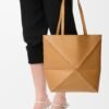 LOEWE Puzzle Fold Tote Medium bag - Warm Desert