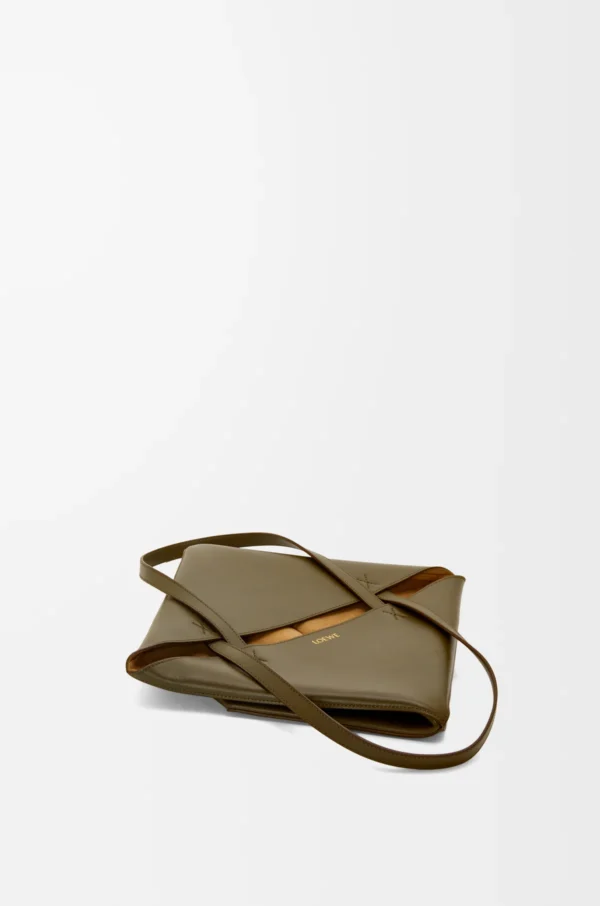 LOEWE Puzzle Fold Tote Medium bag - Dark Khaki