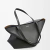 LOEWE Puzzle Fold Tote Large bag - Black