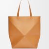 LOEWE Puzzle Fold Tote Large bag - Warm Desert