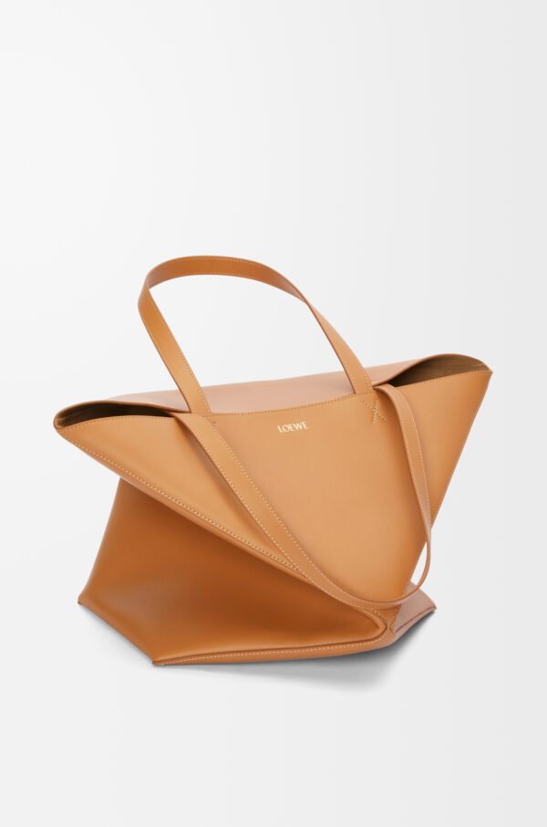 LOEWE Puzzle Fold Tote Large bag - Warm Desert