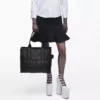 MJI_H020L01FA21_001_F8F8F8_4-5_ALT7 THE Marc Jacobs LEATHER LARGE TOTE BAG Black