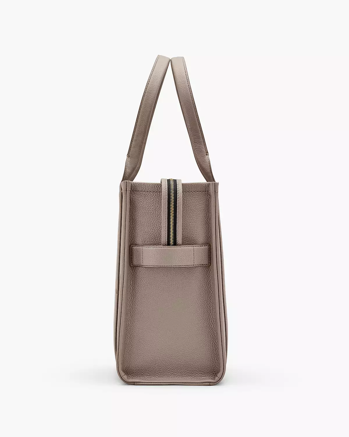 THE Marc Jacobs LEATHER LARGE TOTE BAG Cement