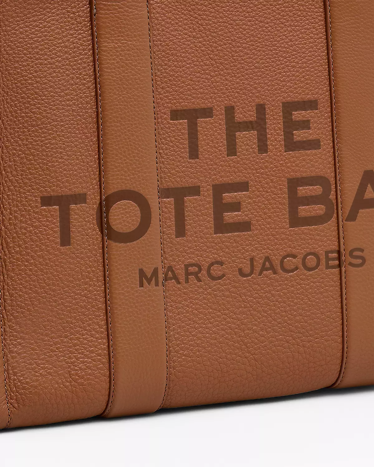THE Marc Jacobs LEATHER LARGE TOTE BAG Argan Oil