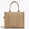 THE Marc Jacobs LEATHER LARGE TOTE BAG Camel