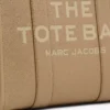 THE Marc Jacobs LEATHER LARGE TOTE BAG Camel