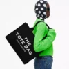 THE Marc Jacobs CANVAS LARGE TOTE BAG Black