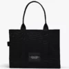 THE Marc Jacobs CANVAS LARGE TOTE BAG Black