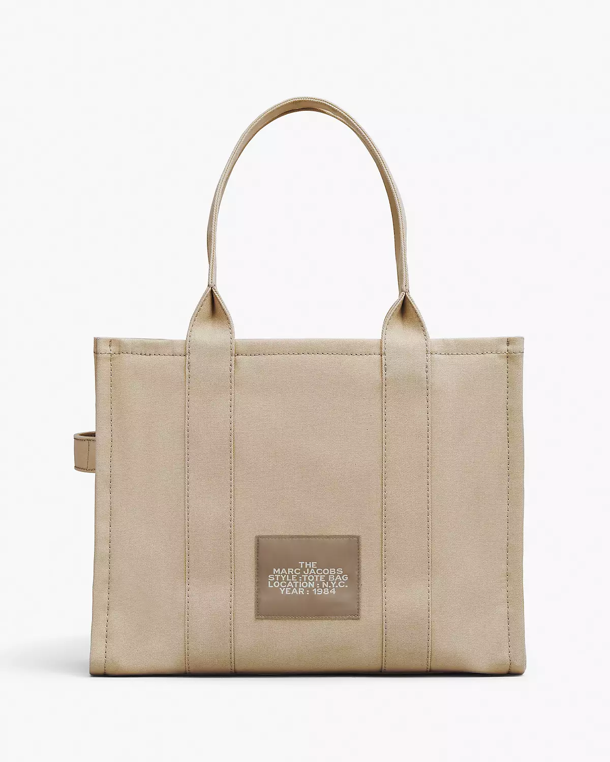 THE Marc Jacobs CANVAS LARGE TOTE BAG Beige