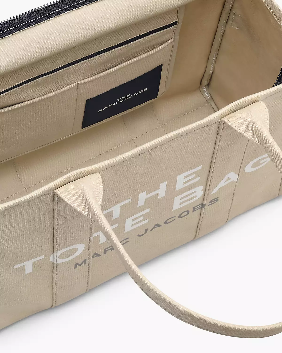 THE Marc Jacobs CANVAS LARGE TOTE BAG Beige