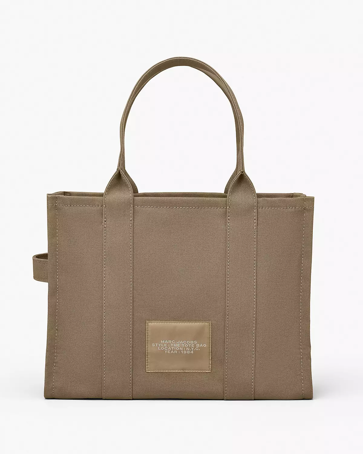 THE Marc Jacobs CANVAS LARGE TOTE BAG Slate Green