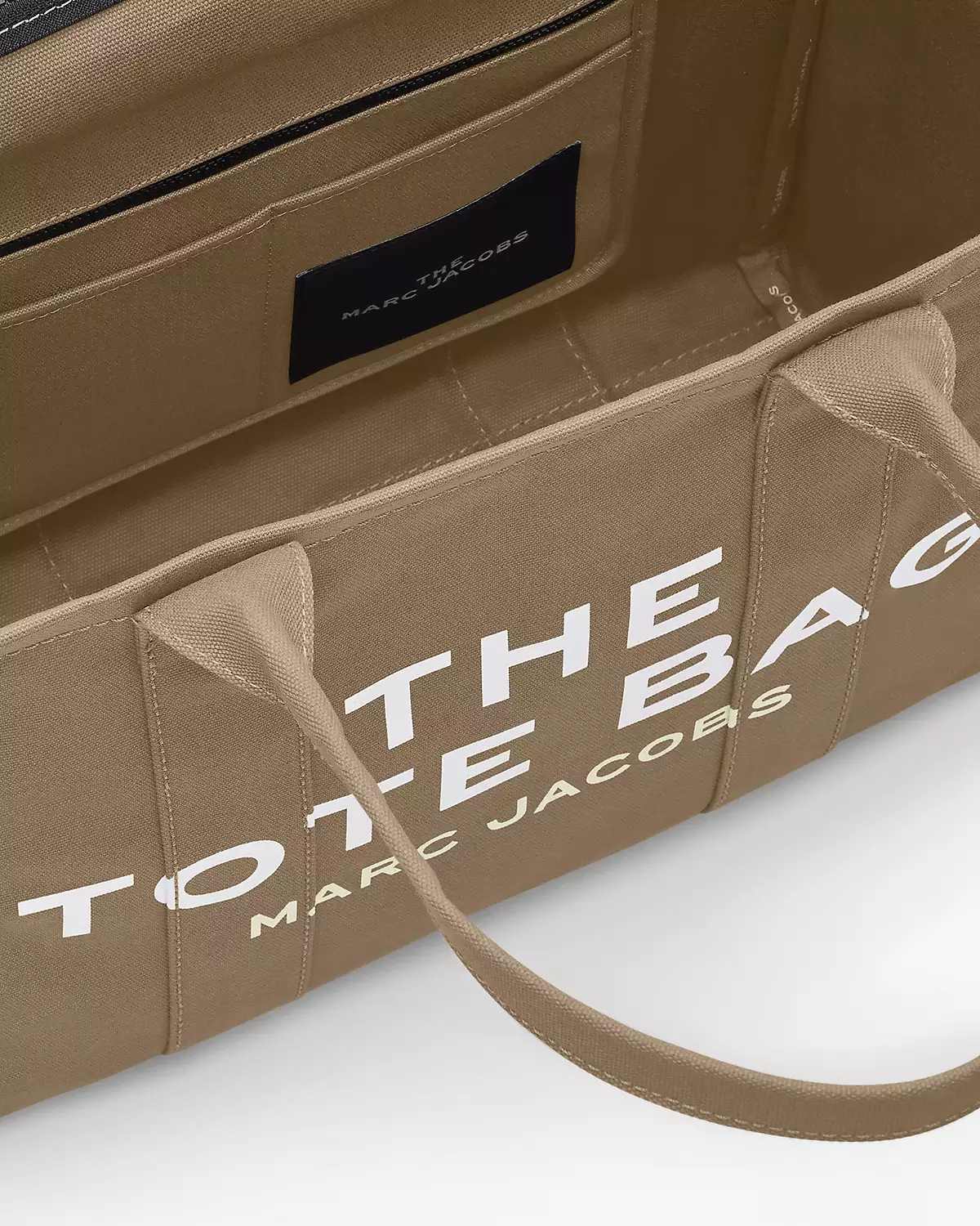 THE Marc Jacobs CANVAS LARGE TOTE BAG Slate Green