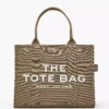 THE Marc Jacobs CANVAS LARGE TOTE BAG Slate Green