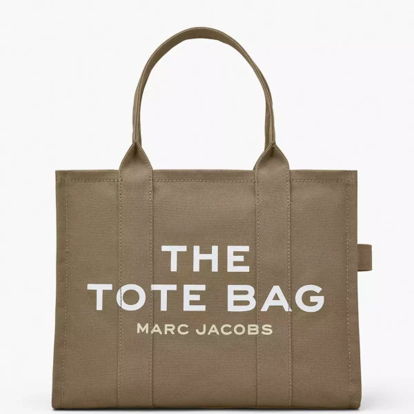 THE Marc Jacobs CANVAS LARGE TOTE BAG Slate Green