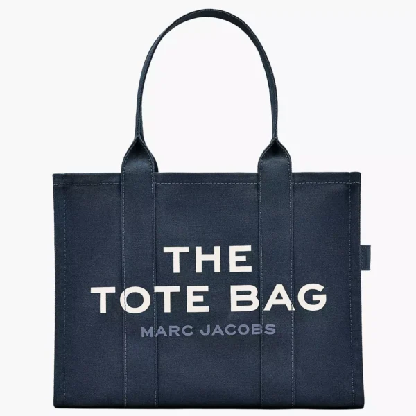 THE Marc Jacobs CANVAS LARGE TOTE BAG Blue Sea