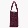 THE Marc Jacobs CANVAS LARGE TOTE BAG Dark Plum