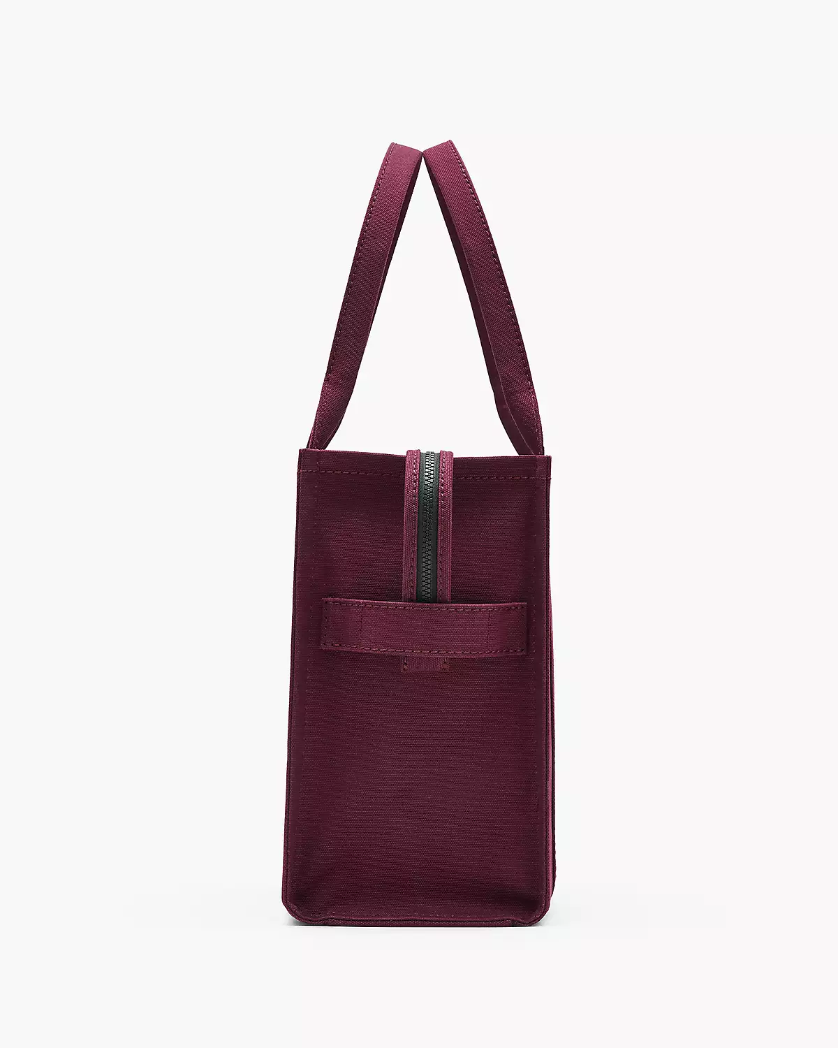 THE Marc Jacobs CANVAS LARGE TOTE BAG Dark Plum