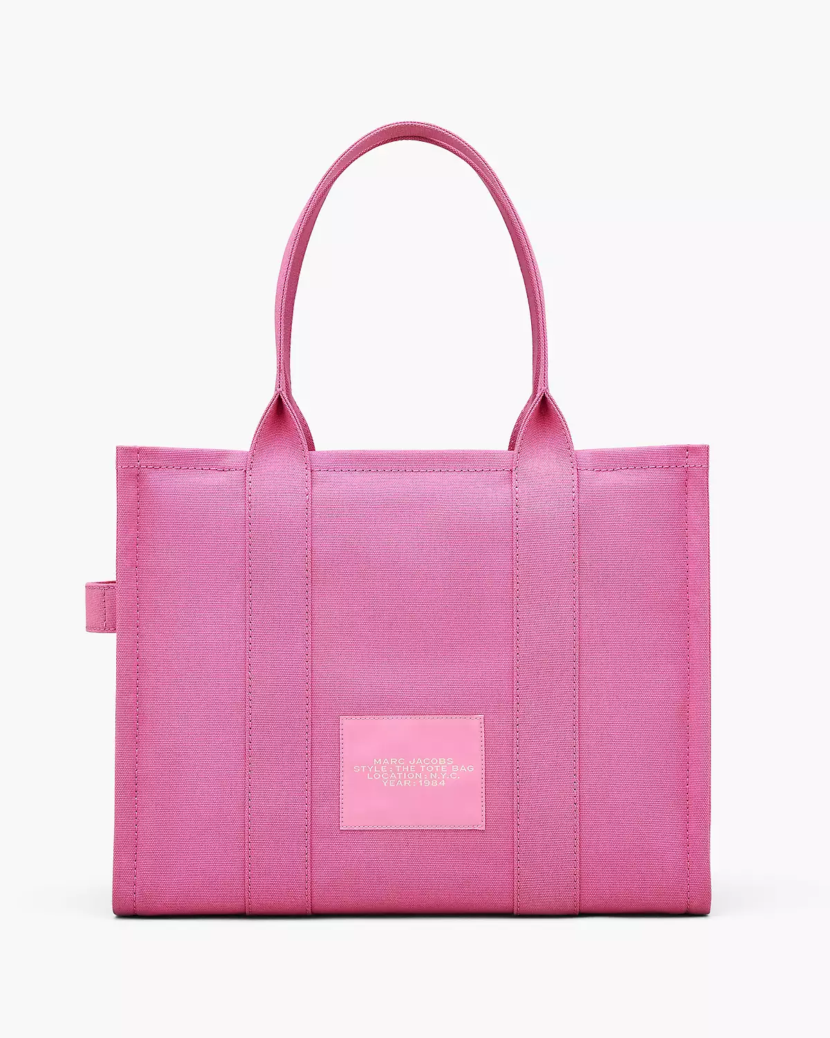 THE Marc Jacobs CANVAS LARGE TOTE BAG Bow Pink