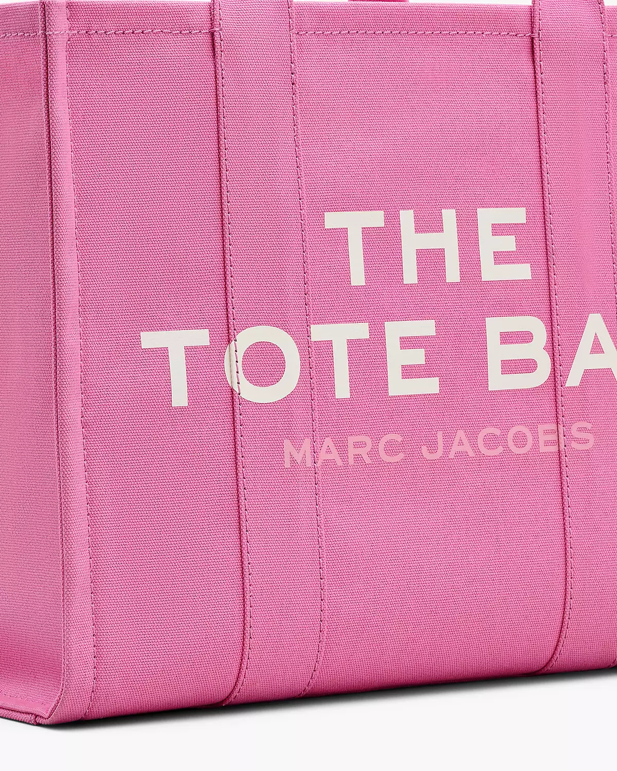 THE Marc Jacobs CANVAS LARGE TOTE BAG Bow Pink