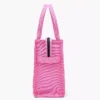 THE Marc Jacobs CANVAS LARGE TOTE BAG Bow Pink