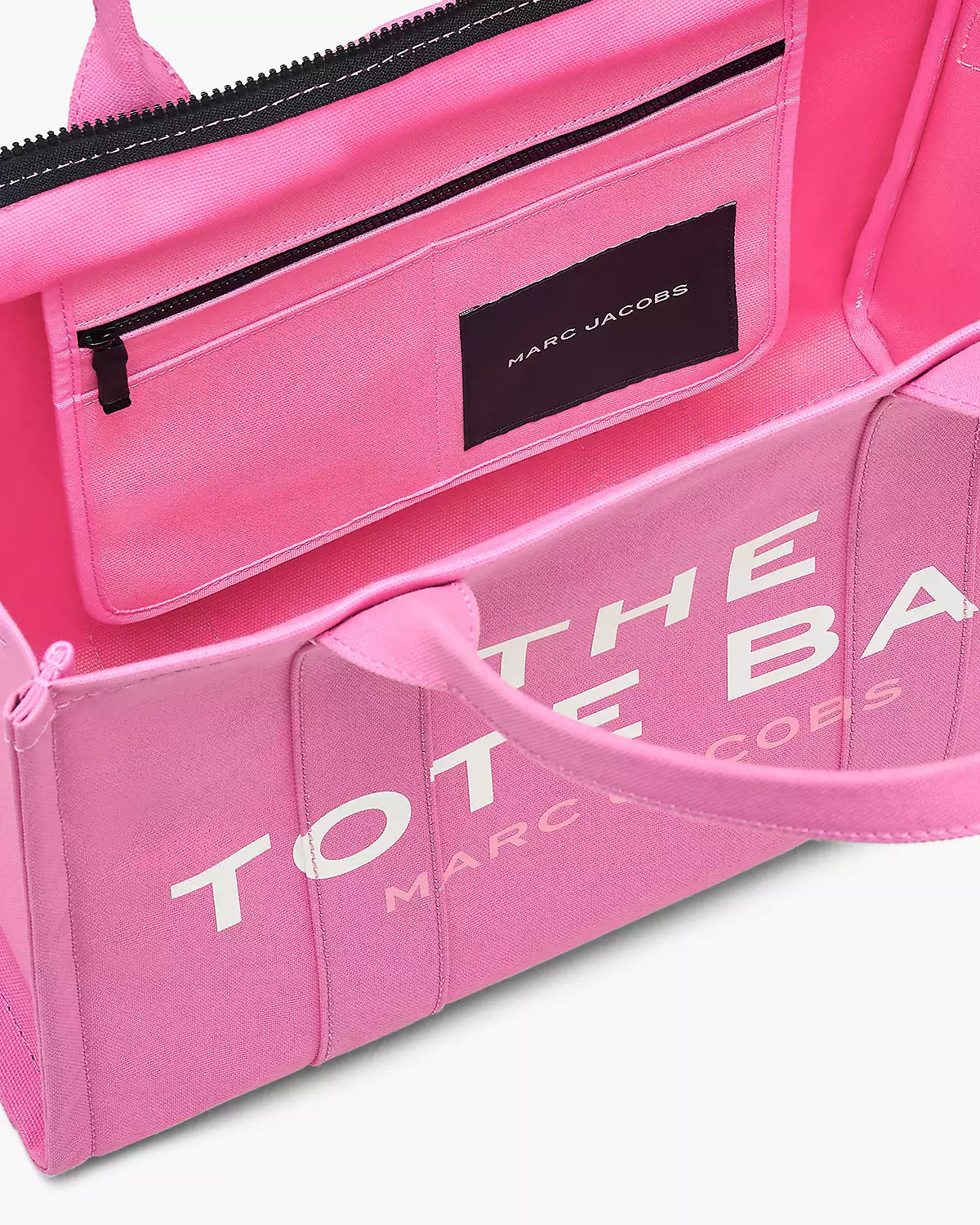 THE Marc Jacobs CANVAS LARGE TOTE BAG Bow Pink