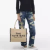 THE Marc Jacobs JACQUARD LARGE TOTE BAG Warm Sand