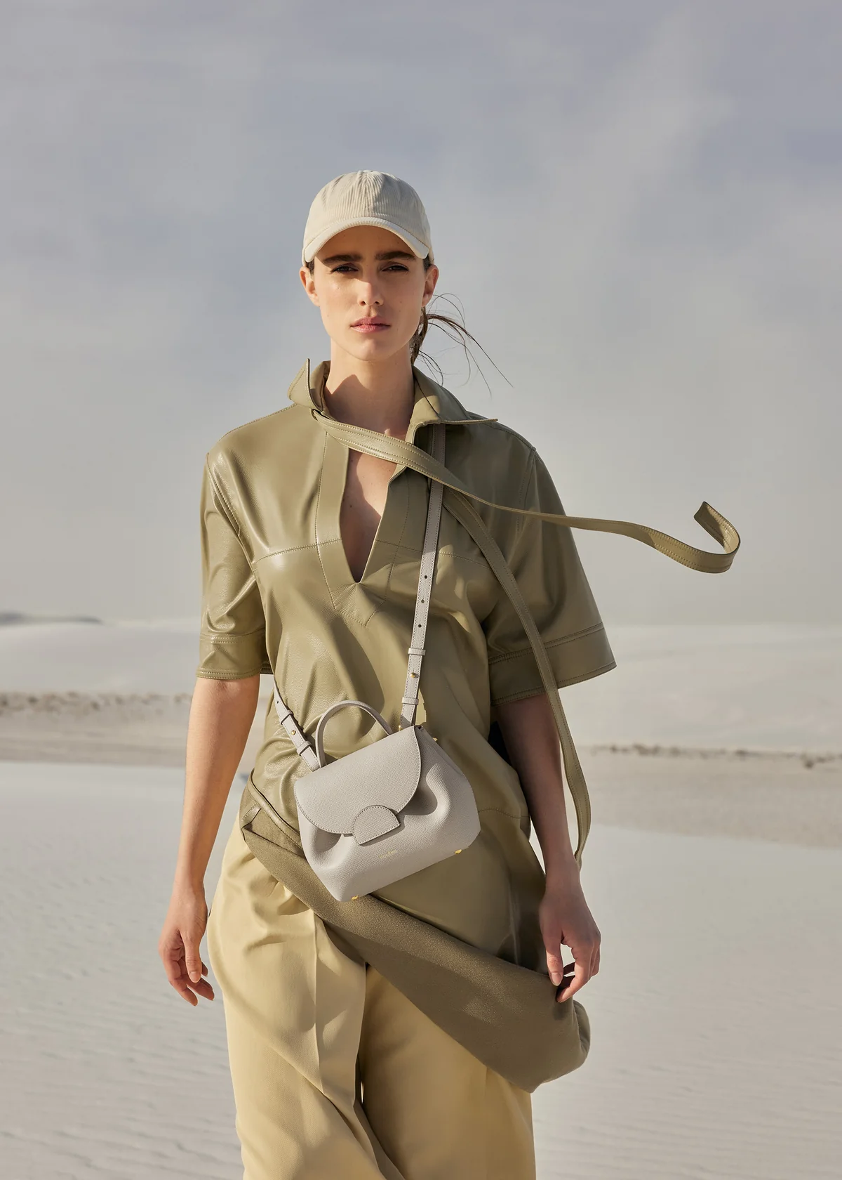 Polène Numéro Un Nano Edition Textured Chalk