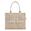 THE Marc Jacobs CANVAS LARGE TOTE BAG Beige
