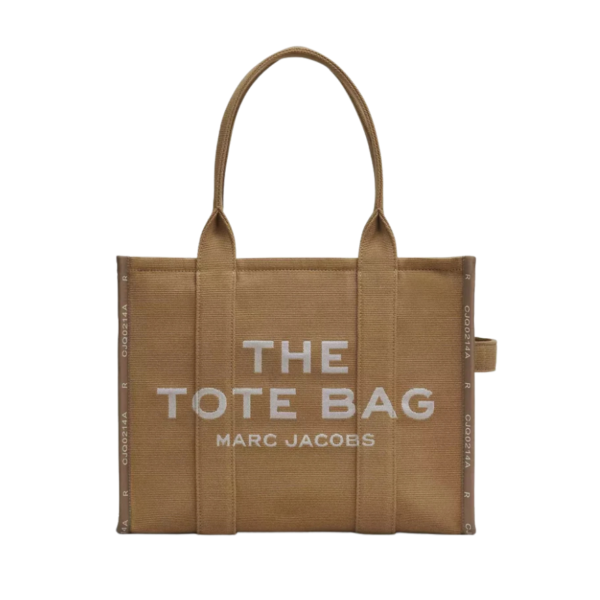 THE Marc Jacobs JACQUARD LARGE TOTE BAG Camel