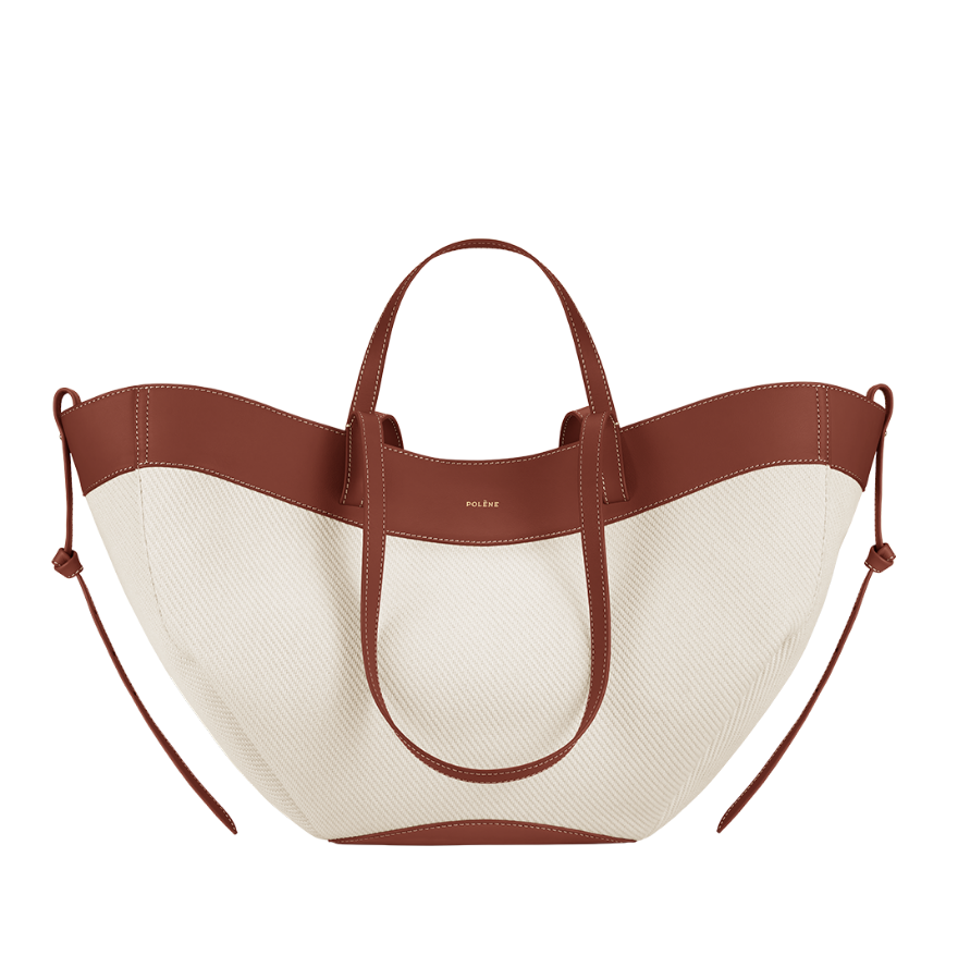 Polène Cyme Edition Cognac Canvas