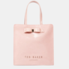 Ted Baker Large Glossy Bow Tote Bag Pink