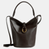Bottega Veneta Large Leather Liberta Bucket Bag - Brown